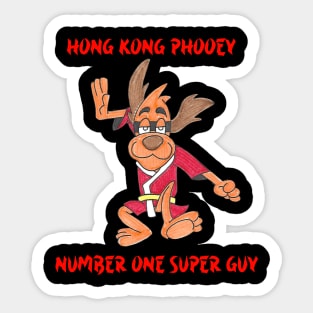 Number One Super Guy Sticker